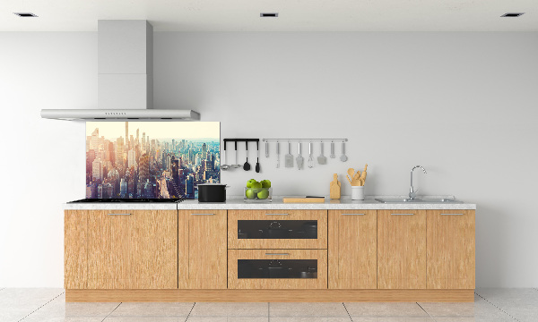 Panel antisalpicaduras Vista aérea de Nueva York