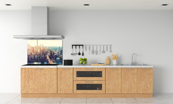 Panel antisalpicaduras Vista aérea de Nueva York