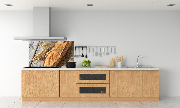 Panel de pared de cocina baguette fresca