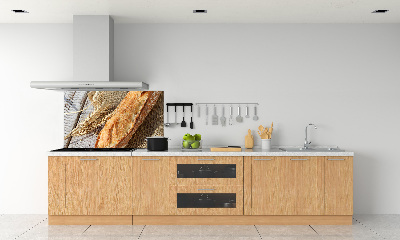 Panel de pared de cocina baguette fresca