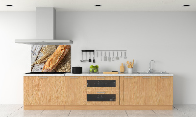 Panel de pared de cocina baguette fresca