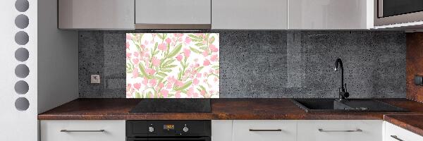 Panel para cocina Patrón floral