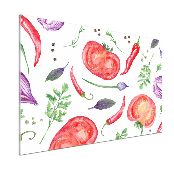 Salpicadero de cocina Tomate y especias