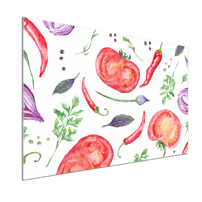 Salpicadero de cocina Tomate y especias