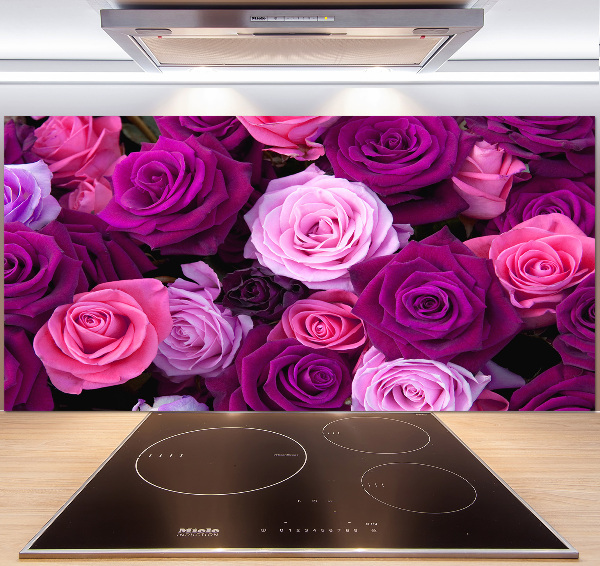 Salpicadero de cocina Rosas