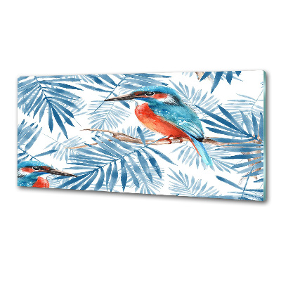 Salpicadero de cocina Plantas y aves