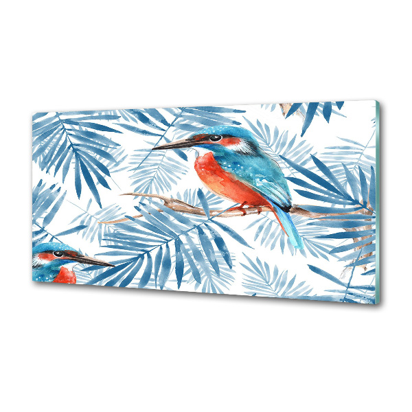 Salpicadero de cocina Plantas y aves