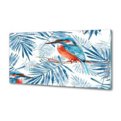 Salpicadero de cocina Plantas y aves