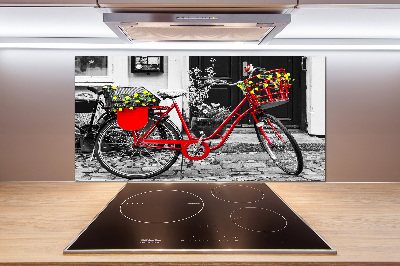 Panel de pared de cocina Bicicleta de ciudad