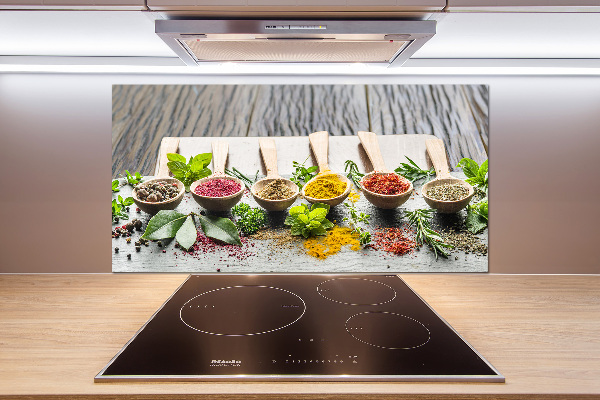 Panel do kuchni Kolorowe przyprawy