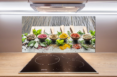 Salpicadero para cocina Especias de colores