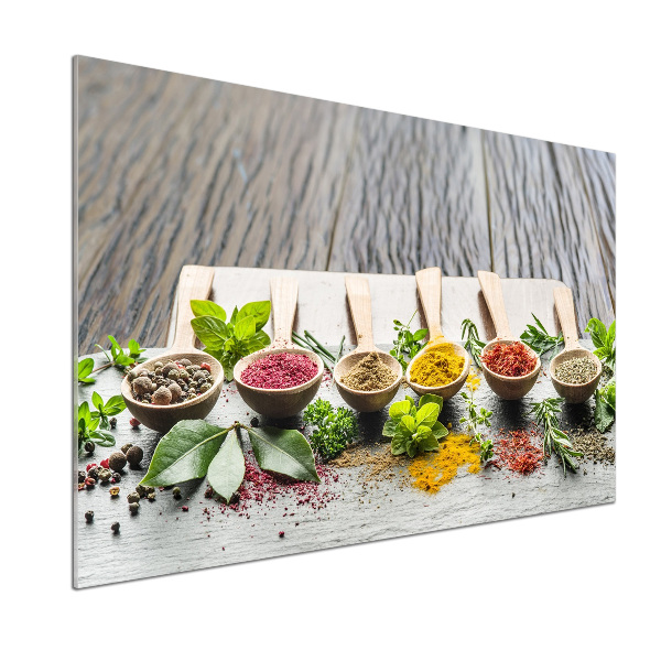 Salpicadero para cocina Especias de colores