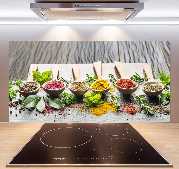 Salpicadero para cocina Especias de colores