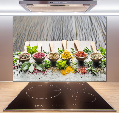 Salpicadero para cocina Especias de colores