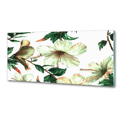Panel do kuchni Kwiaty hibiskusa