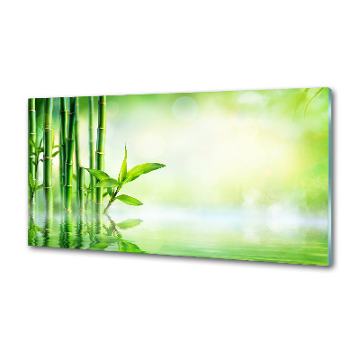 Panel de pared de cocina Bambú