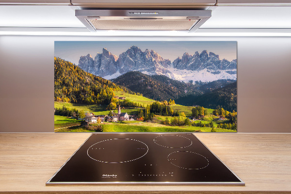 Salpicadero para cocina Panorama de la montaña