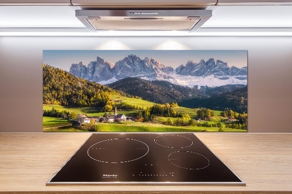 Salpicadero para cocina Panorama de la montaña