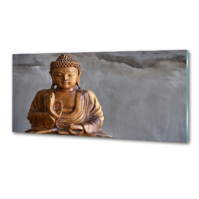 Panel do kuchni Drewniany budda