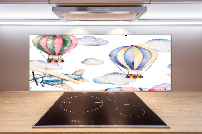 Panel do kuchni Samoloty i balony