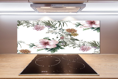Panel para cocina Patrón floral