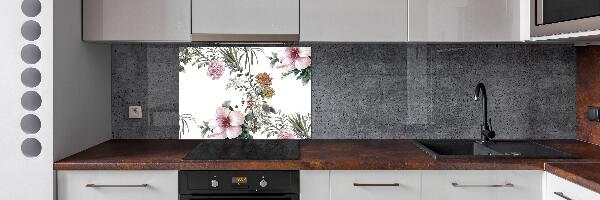 Panel para cocina Patrón floral