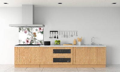 Panel para cocina Patrón floral