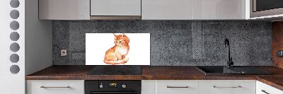 Panel para cocina Gato pelirrojo