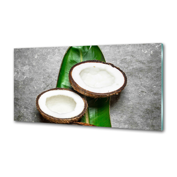 Salpicadero de cocina Mitades de coco