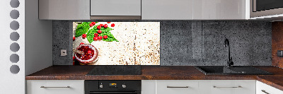 Panel antisalpicaduras Mermelada de frambuesa