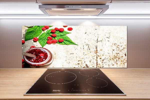 Panel antisalpicaduras Mermelada de frambuesa