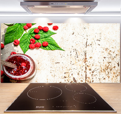 Panel antisalpicaduras Mermelada de frambuesa