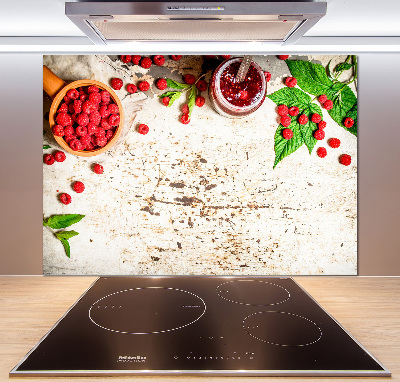 Panel antisalpicaduras Mermelada de frambuesa