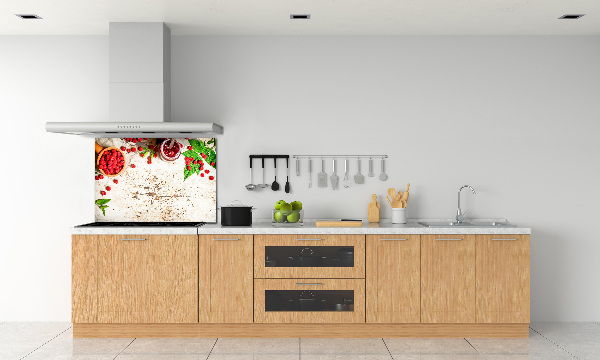 Panel antisalpicaduras Mermelada de frambuesa