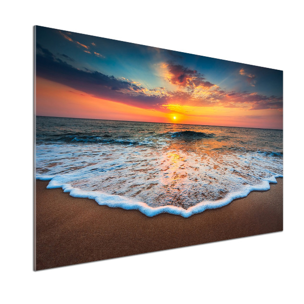 Panel para cocina Puesta de sol sobre el mar