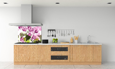 Panel de pared de cocina Patrón floral