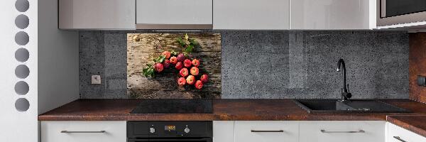 Panel de pared de cocina Manzanas en la mesa