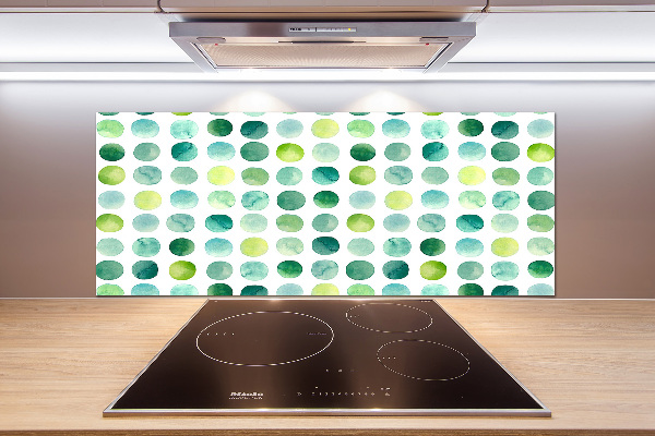 Panel para cocina Puntos verdes