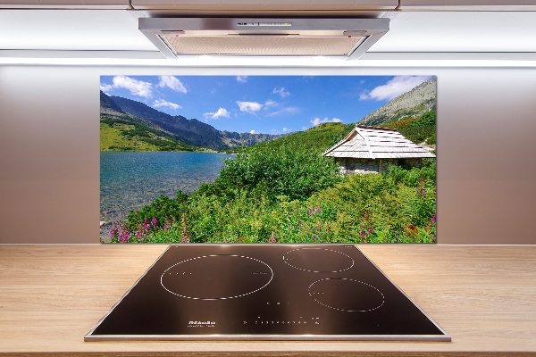 Salpicadero de cocina Casa de campo en las montañas Tatra