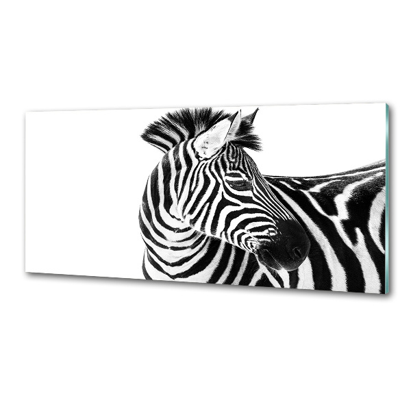 Panel do kuchni Zebra w śniegu