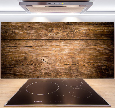 Salpicadero de cocina Fondo de madera