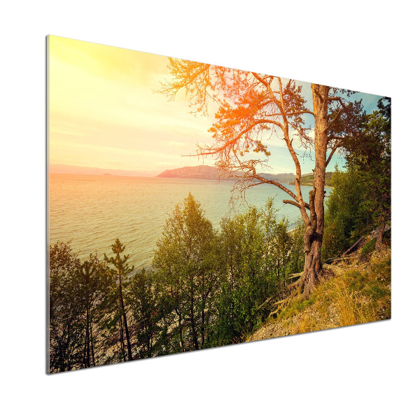 Panel para cocina Lago escandinavo