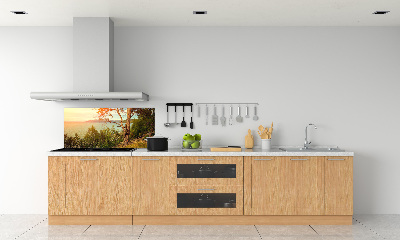 Panel para cocina Lago escandinavo