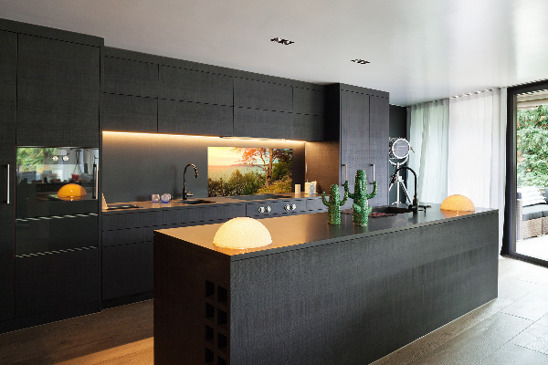 Panel para cocina Lago escandinavo