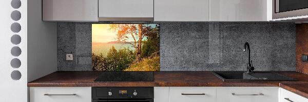 Panel para cocina Lago escandinavo