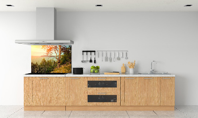 Panel para cocina Lago escandinavo