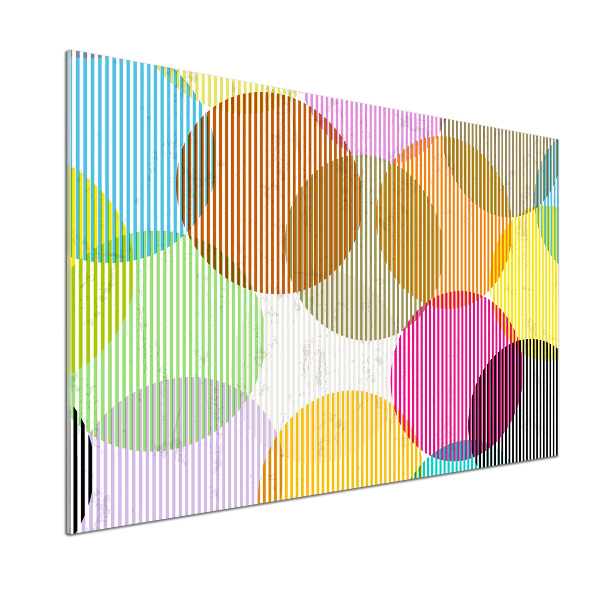 Panel do kuchni Kolorowe koła