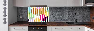 Panel antisalpicaduras Círculos de colores