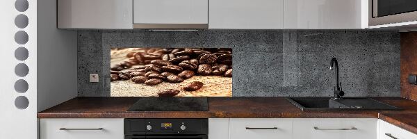 Panel dekor szkło Ziarna kawy