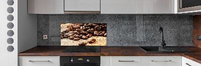 Panel dekor szkło Ziarna kawy